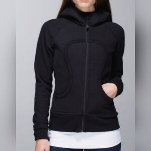 Lululemon Athletica Black Zip-Up Hoodie